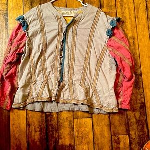 Magnolia pearl NWOT awesome jacket/blazer with buttons and snaps!!Cosmo coat 🧥